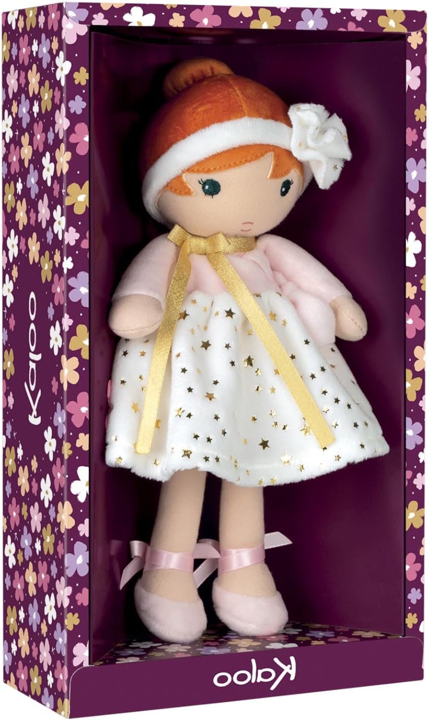 Tendresse – Ma 1ère Poupée En Tissu Lucas K 25 Cm – Doux Sarouel, Foulard & Bonnet Vert D’Eau, Cadeau Naissance Garçon
