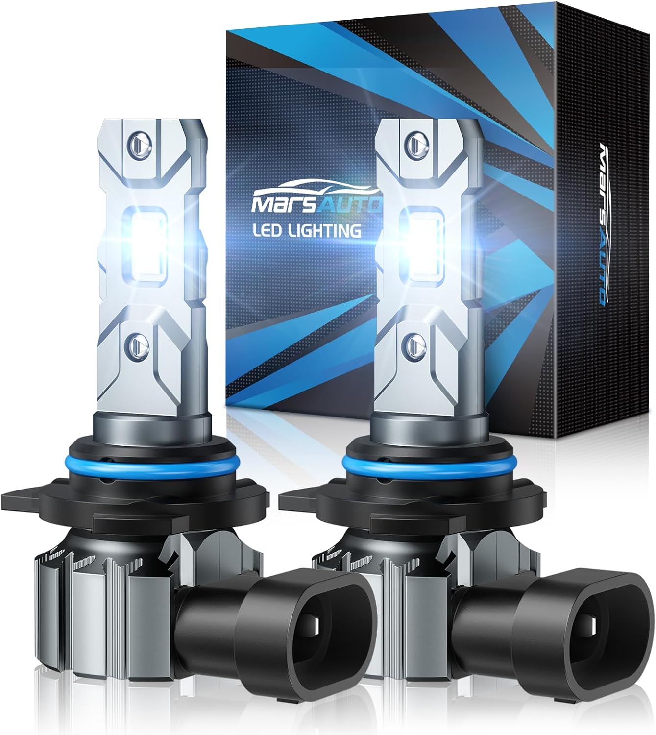 Marsauto M1S 9012/HIR2 Fog Light Bulbs 24000LM 6000K