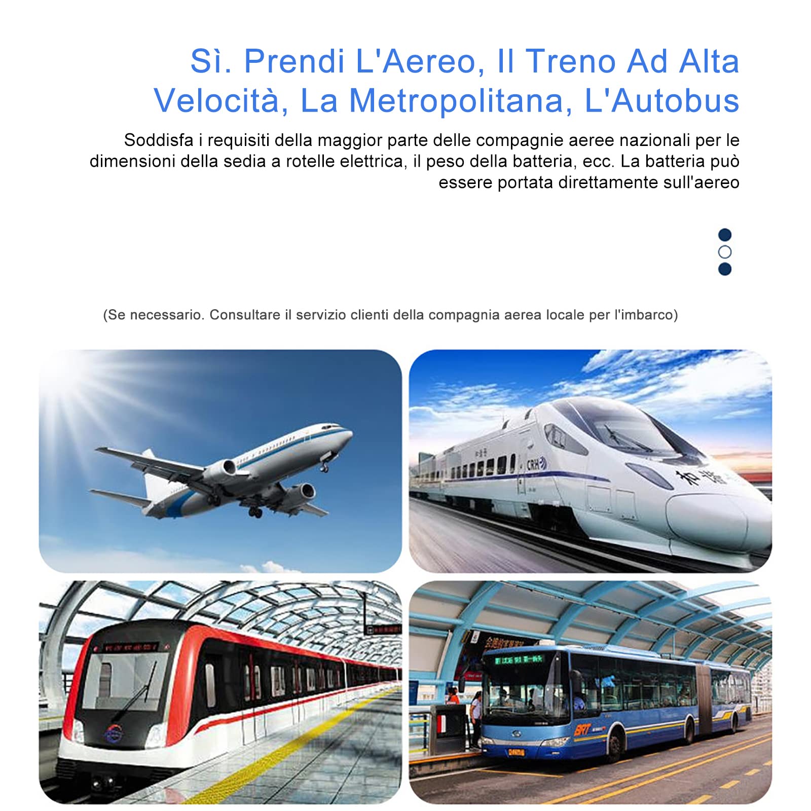 Sedia A Rotelle Elettrica, Leggera (14 kg), Pieghevole/Doppio Comando, Poggiapiedi Mobile/Autonomia di Crociera: 20 Chilometri, Controllo Intelligente, per Anziani E Disabili,A