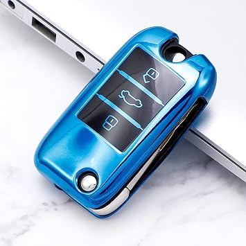 Soft TPU Car Flip Key Case Cover Bag Keychain, for Roewe RX5 MG3 MG5 MG6 MG7 for MG ZS GT GS 350 360 750 W5 Key Protector