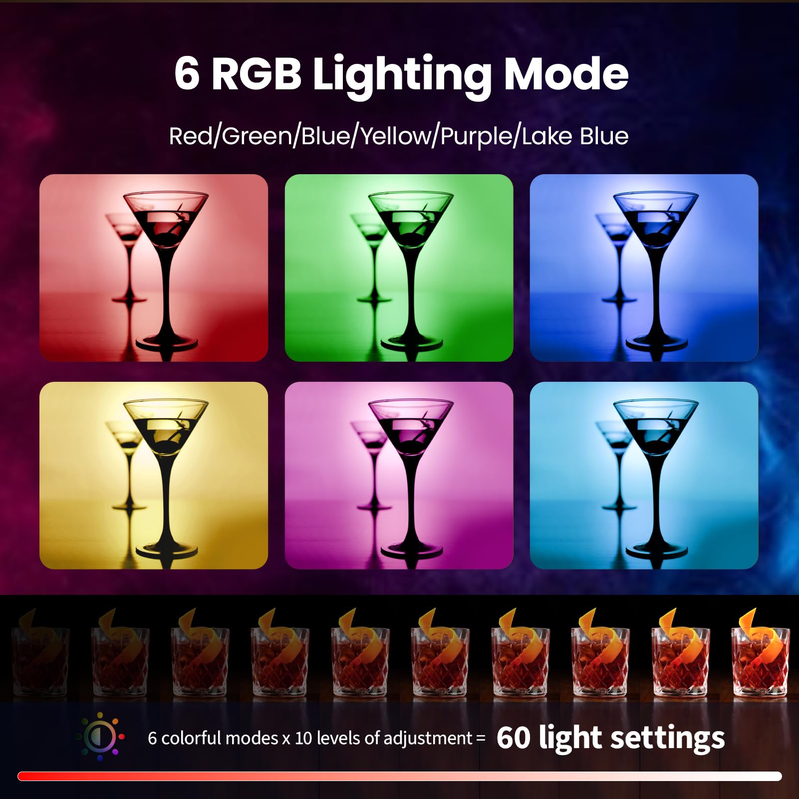 Amazon.com: 136 LED RGB Magnetic Selfie Light, gliship Portable