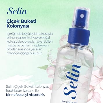 Selin Çiçek Buketi Kolonyası 400 ml