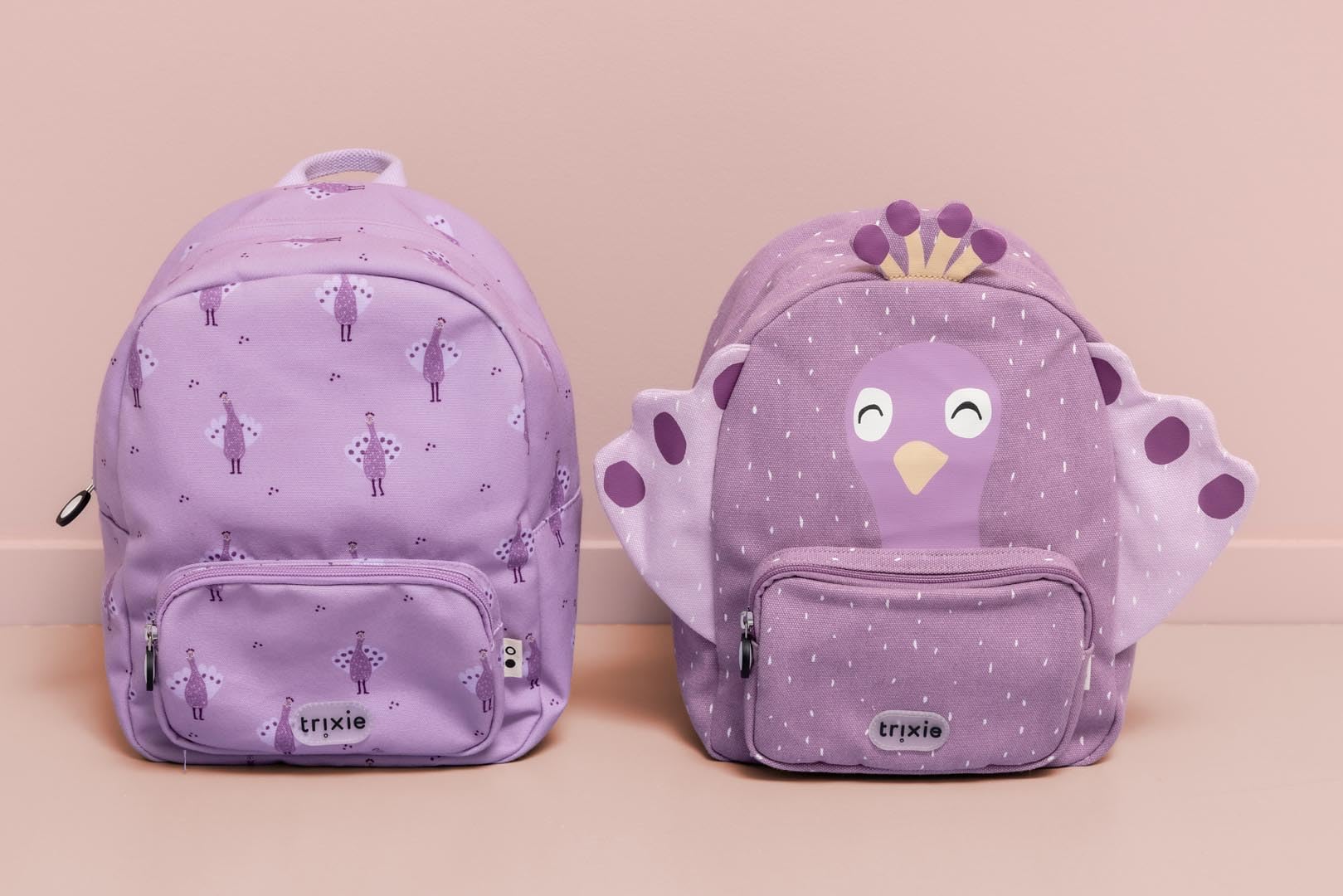 Trixie Kindergartenrucksack, Vorschulrucksack mit Brustgurt, bedruckt