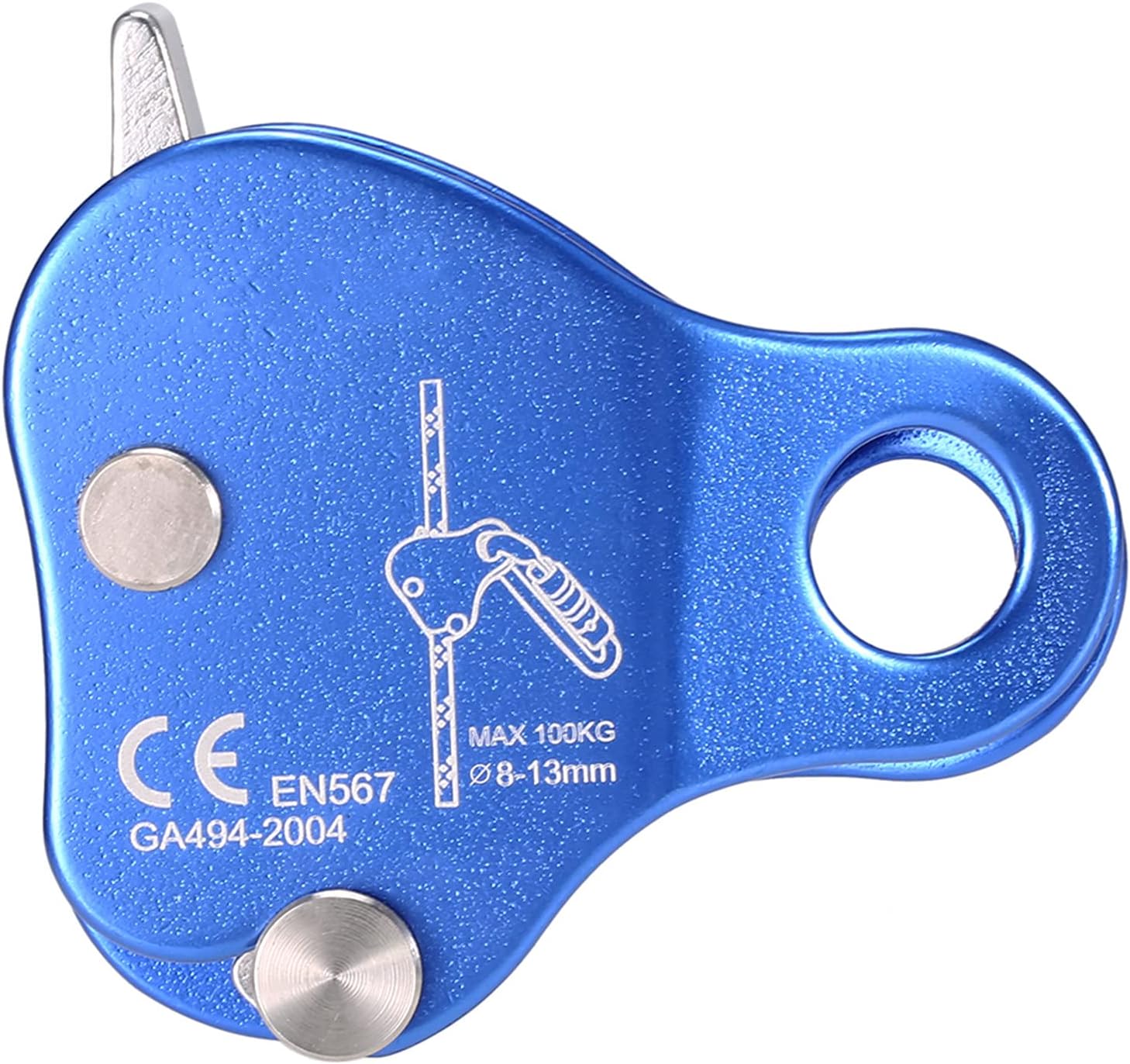 doorslay Climbing Protective Ascender 220LB Climbing Belay Device Rope Grip Outdoor Climbing Rigging 8-13MM Rope : Sports & Outdoors