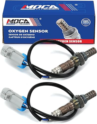 MOCA 234-4668 2x sensor de oxígeno ascendente apto para 08-13 para Chevrolet Avalanche 5.3L 6.0L, 08-14 Suburban 1500 5.3L, 09-15 para Cadillac CTS
