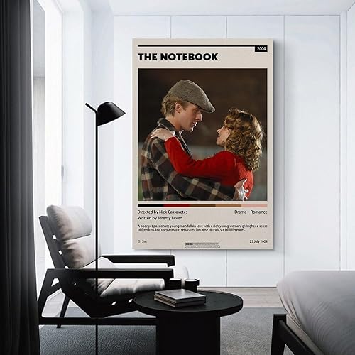 Miniatura 3 de Póster de la película The Notebook, póster artístico y arte de pared, póster moderno para decoración de dormitorio familiar, 12 x 18 pulgadas (11.8