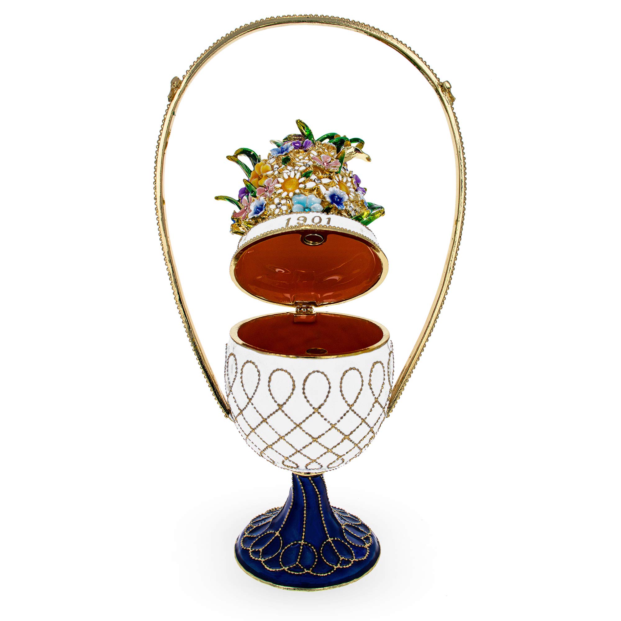 Huevo de Pascua Real Imperial de Flores de 1901