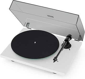 Pro-Ject T1 EVO Turntable - Belt Drive & Ortofon OM 10 White