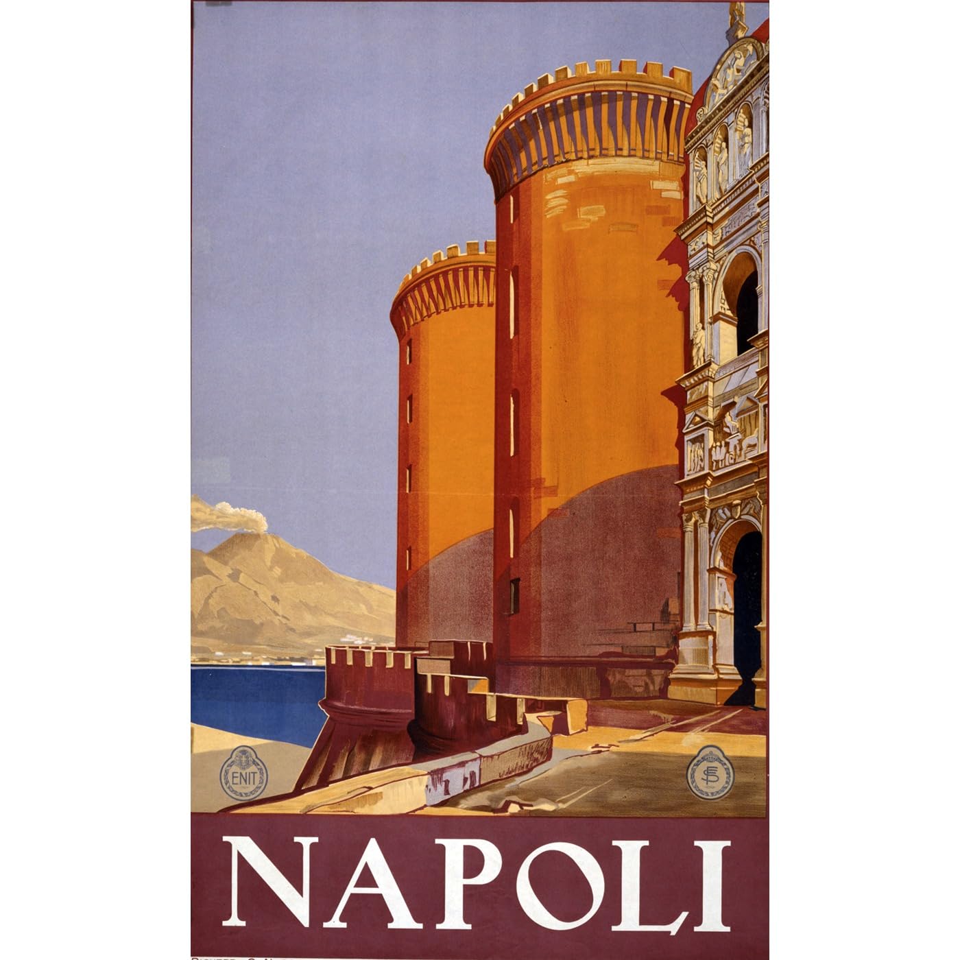Impression giclée Napoli 101,6x127 cm ARTICULOZY décoration murale - 2