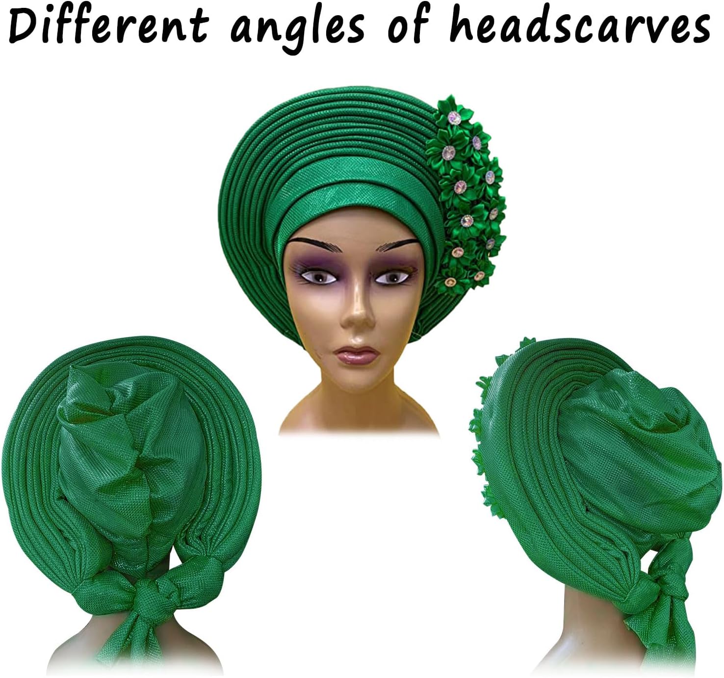 African Turban Aso Oke Gele has made handmade African Turban Hats for parties