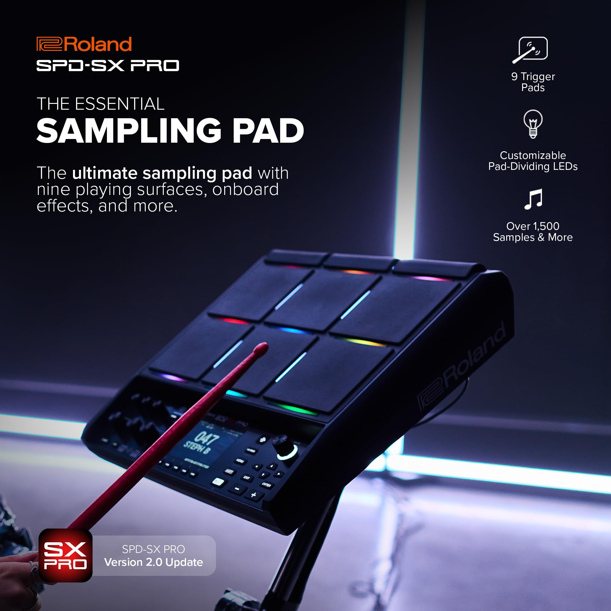 Amazon.com: Roland SPD-SX PRO Sampling Pad | The Flagship Sampling