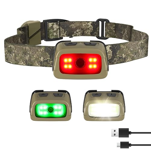 EverBrite 350LM Rechargeable Headlamp Red White product photo (Lanterns & Headlamps) — ScooterReviewPro review