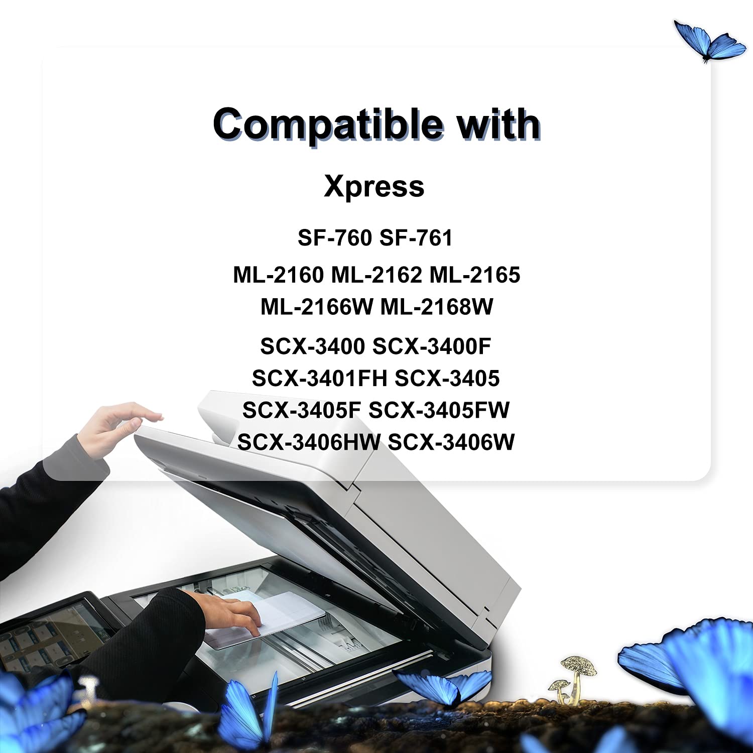 LOSMANN 1x toner kompatybilny z Samsung MLT-D101S/ELS MLT-D101S ML-2161 do Samsung ML-2160 ML-2162 ML-2164 ML-2164W ML-2165 ML-2165W ML-2168 SCX-3400 SCX-3400F SCX-340 SCX-1 SCX-3405 SCX-3405F