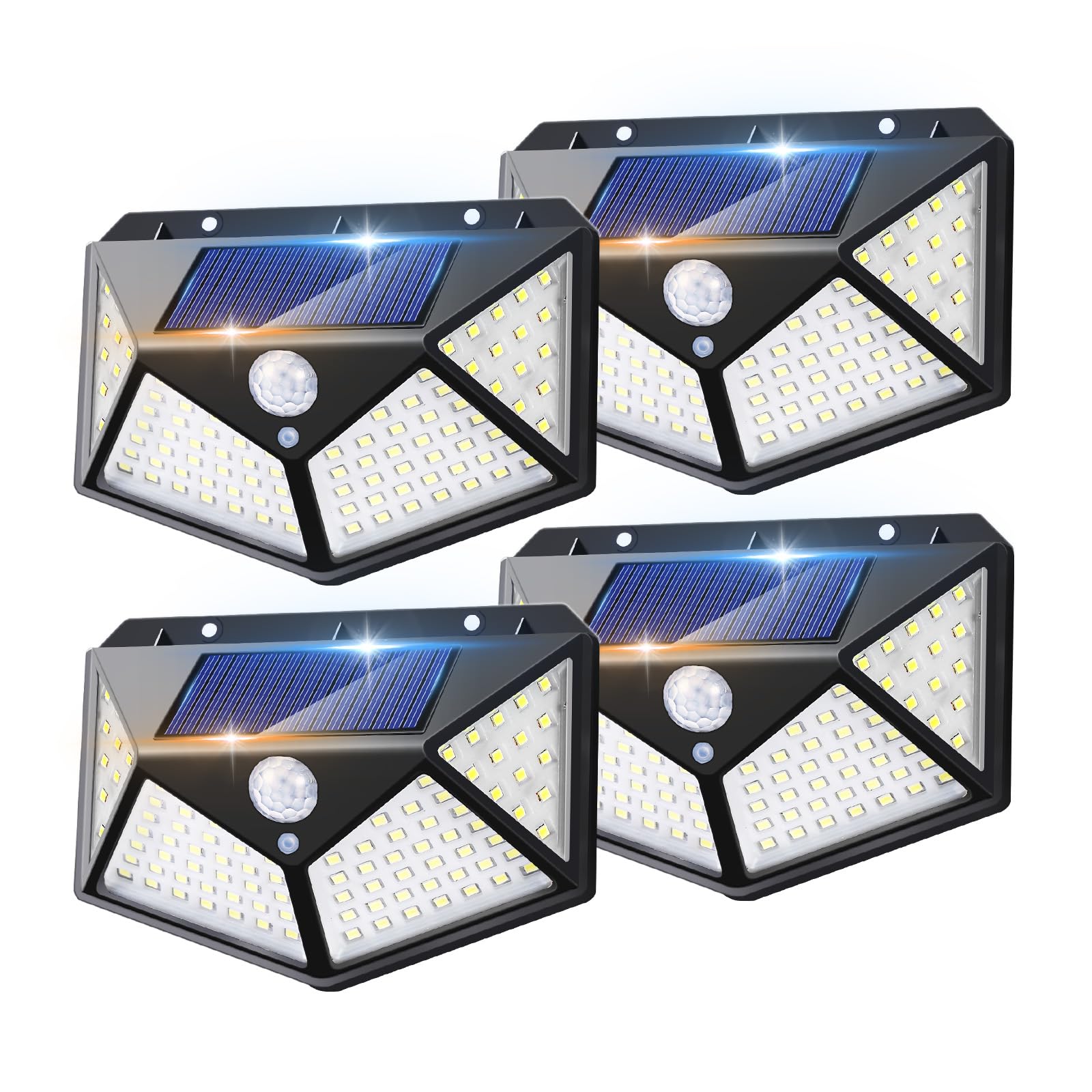 REENEO Solar Lights Outdoor [100 LED/3 Working Mode] (4Pack) (B0CFK7ZLQ4) Amazon Price History, Amazon Price Tracker