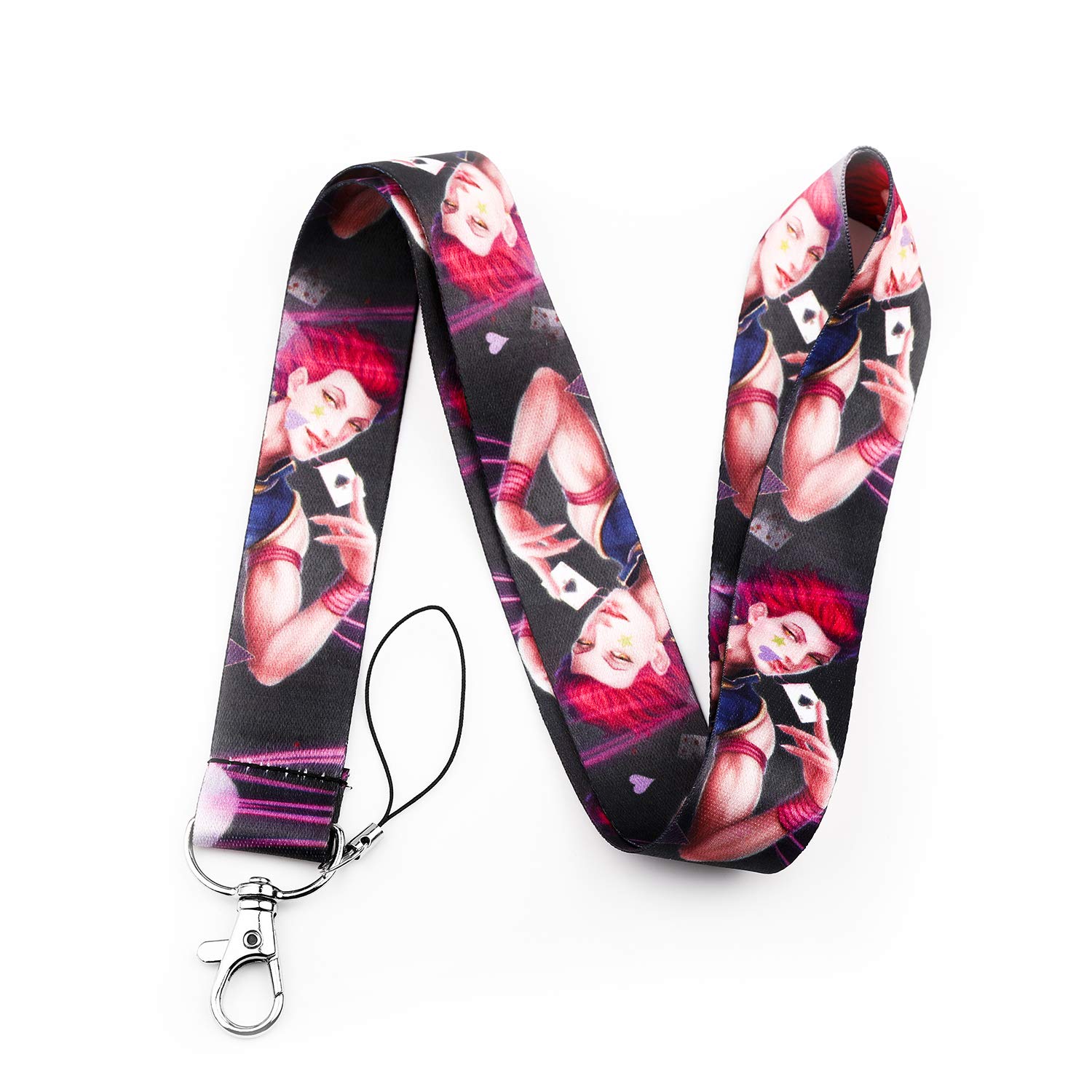 Anime HXH Lanyard Keychain ID Card Badge Holder
