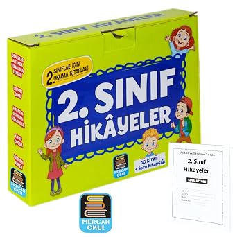 2. S n f Hikayeler Okuma Seti - 10 Kitap Soru Kitap   laveli
