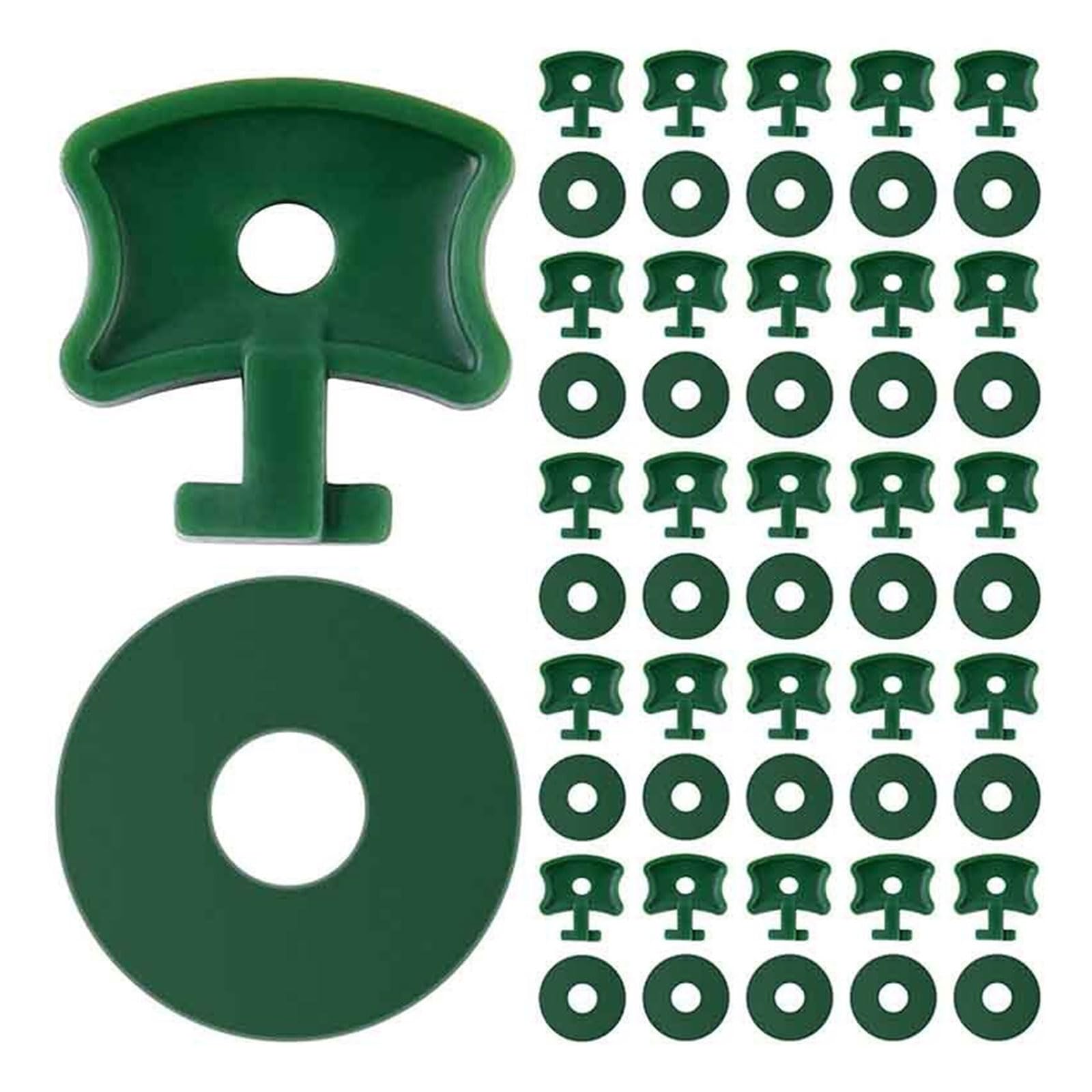 Yrohgkpn Multicolor Rustproof Twist Fasteners & Sealing Washers Plant Clips Suitable For Greenhouse Bubble Net Stabilization Greenhouse Clamps With Washers