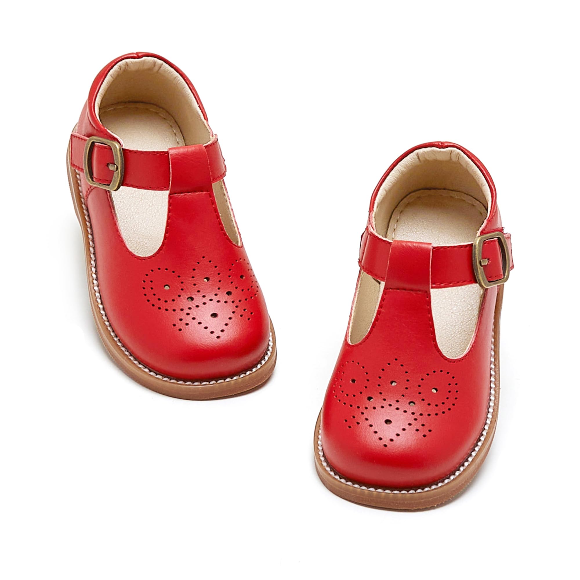 Otter MOMO Toddler Little Girls Oxford Mary Jane School Uniform Dress Shoes