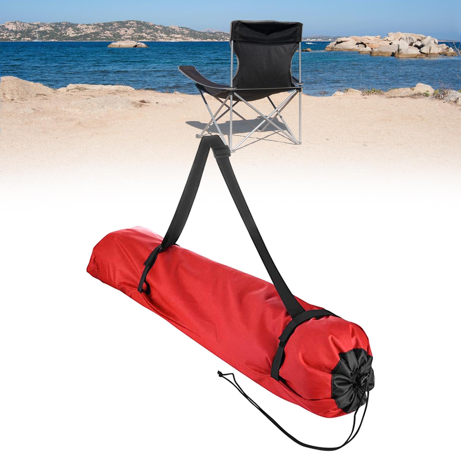 Bolsa De Transporte Para Silla Plegable De Camping | Material Oxford 900D, Tamaño M Y L, Correa De Mano | Portátil Y Resistente