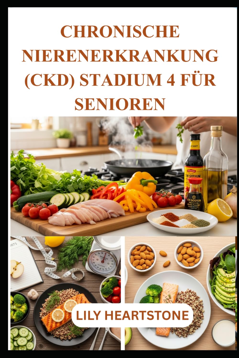 CHRONISCHE NIERENERKRANKUNG (CKD) STADIUM 4 FÜR SENIOREN: Einfach zuzubereitende Mahlzeiten und Ernährungsberatung für die Behandlung fortgeschrittener Nierenerkrankungen zu Hause