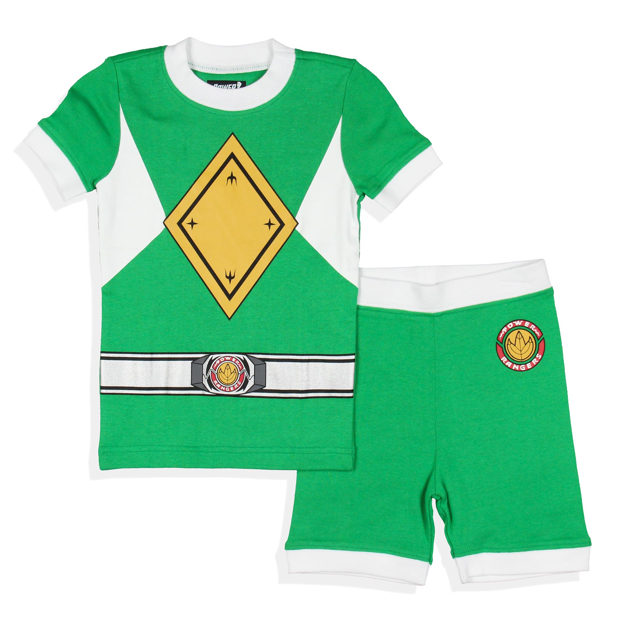 Snapklik.com : INTIMO Power Rangers Kids Mighty Morphin Character Tight ...