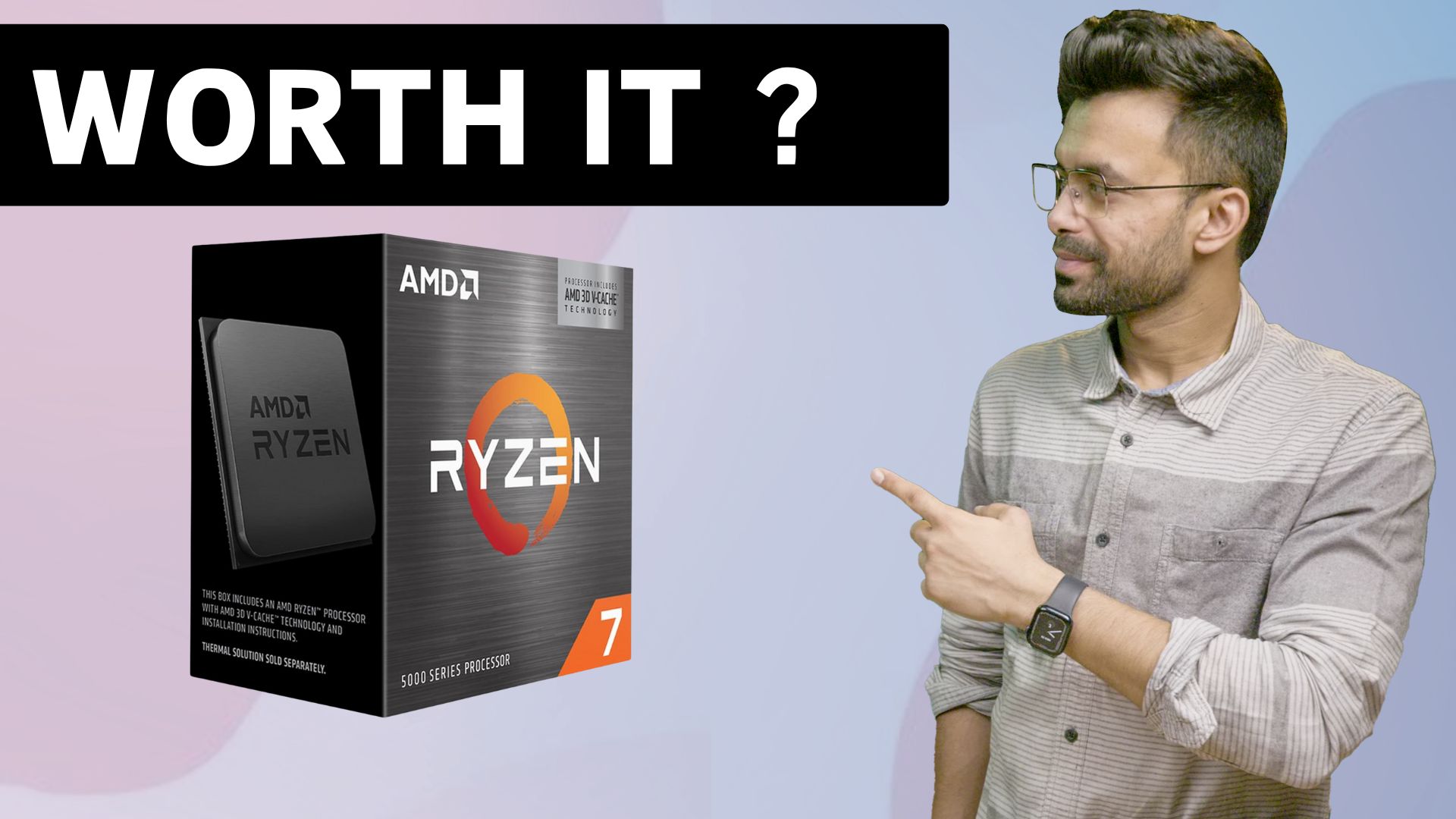 AMD Ryzen 7 5700X3D Desktop Processor