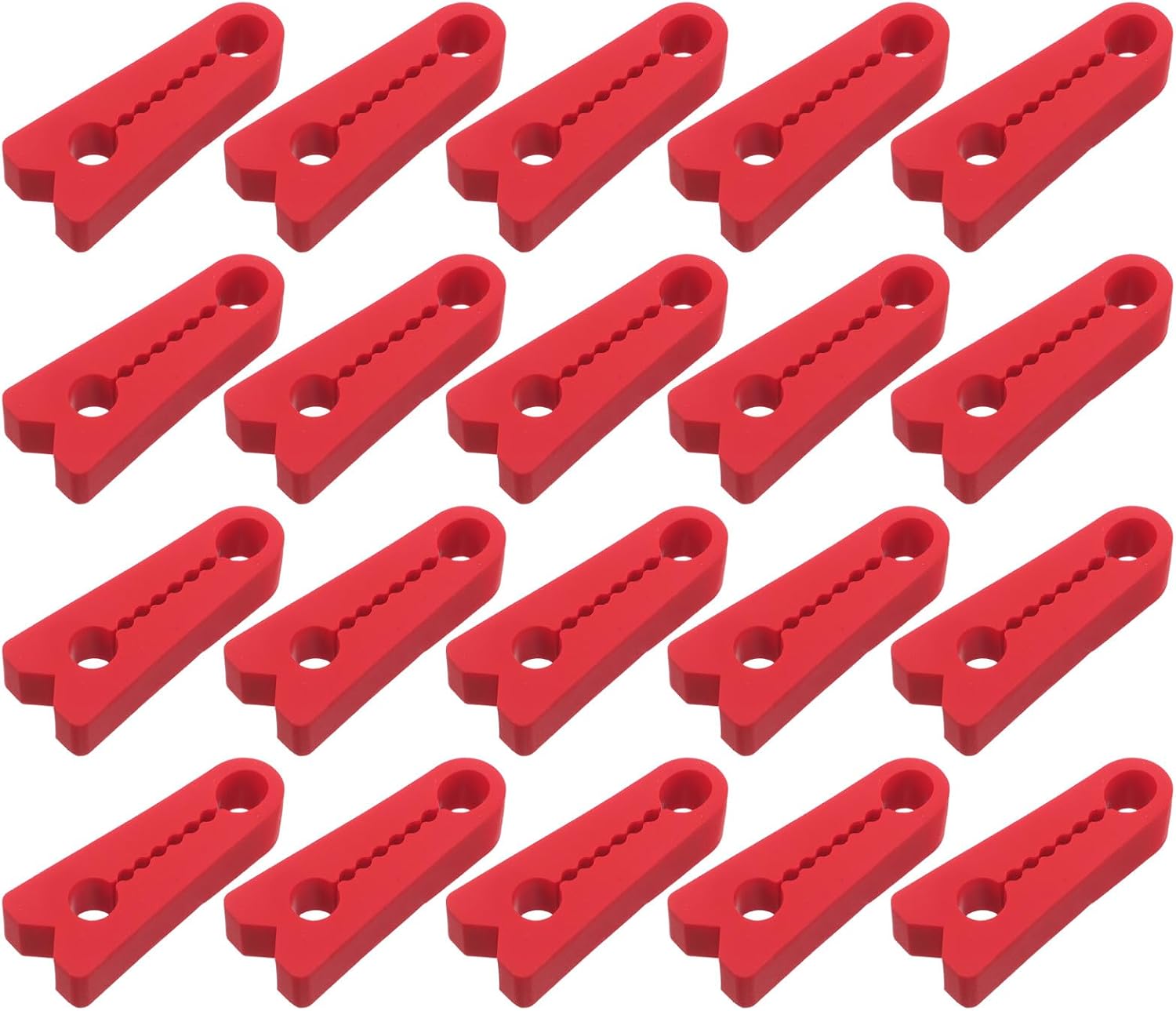 20pcs Car Door Lock Sound Dampers - Silicone Shock Absorber Pad Noise Reduction Door Lock Buffer Soundproofing Seal for Vehicle Interior