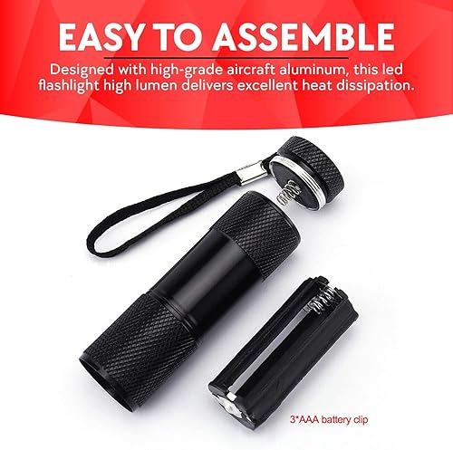 Miniatura 4 de ULM Linterna roja LED profunda de 670 Nm, altos lúmenes para astronomía, certificada de Estados Unidos y China, diseño compacto y ligero,