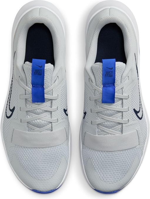 Nike Men's M Mc Trainer 2 Low, Pure Platinum Obsidian Racer Blue White, 8.5 UK