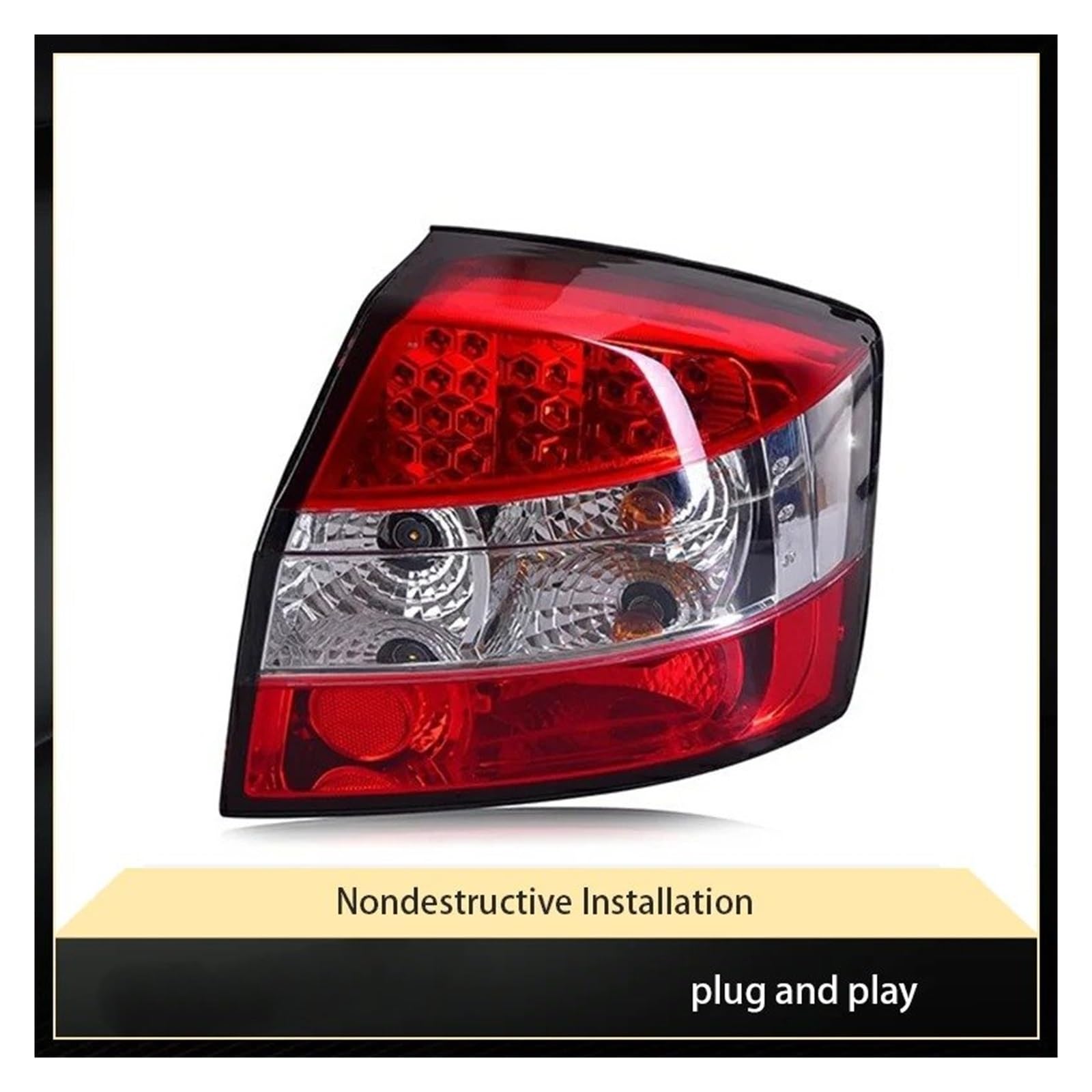 Per A4L B6 2001 2002 2003 2004 Fanale Posteriore LED DRL Segnale Dinamico Freno Retromarcia Lampade Fanali Posteriori Accessori Auto Fanale Posteriore