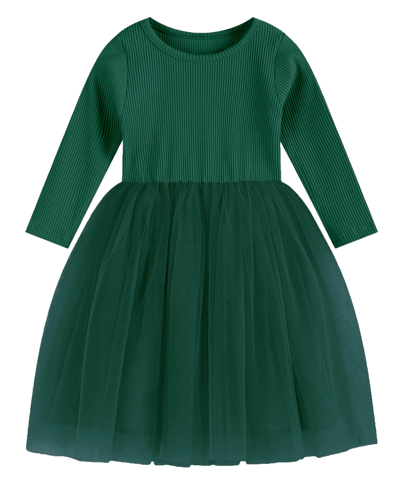 GSVIBK Baby Girls Tutu Dress Sleeveless Toddler Cotton Tulle Skirt Princess Party Prom Dresses