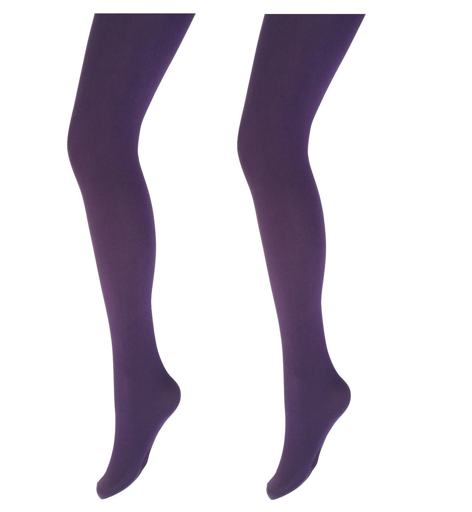 Mytoptrendz Women's Purple Mytoptrendz® Damson Plum 100 Denier Tights Luxury Soft Opaque Tights