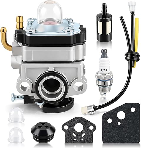 AUTOKAY 309375002 Carburador Compatible con Homelite Ryobi RY34426 RY34007 S430 C430 X430 30cc RY34441 RY34427 RY34421 RY34446 RY34006 Recortadora