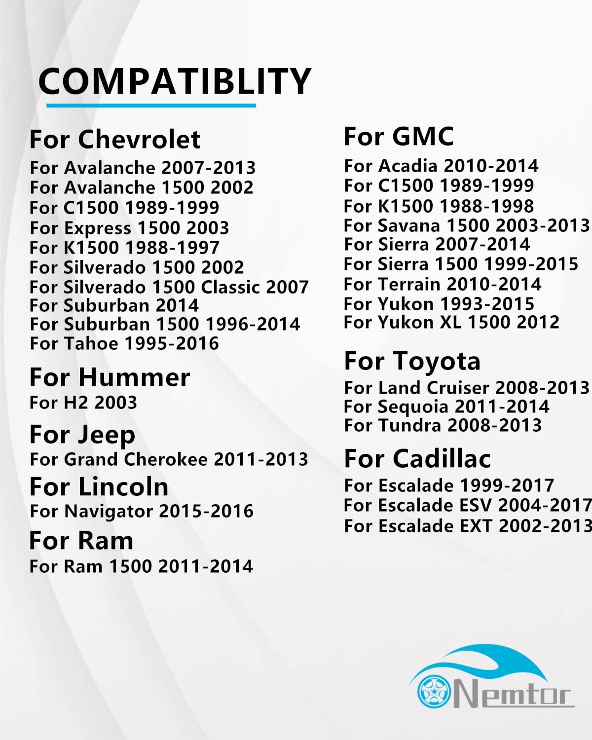 24PCS M14x1.5 Chrome Lug Nuts with 1 Socket Key, 4.5' Tall, Hex, Steel, Closed End, Tapered Nut, 25 Pieces, Compatible with Ford F-150, Chevrolet C1500/K1500, Silverado, Tundra