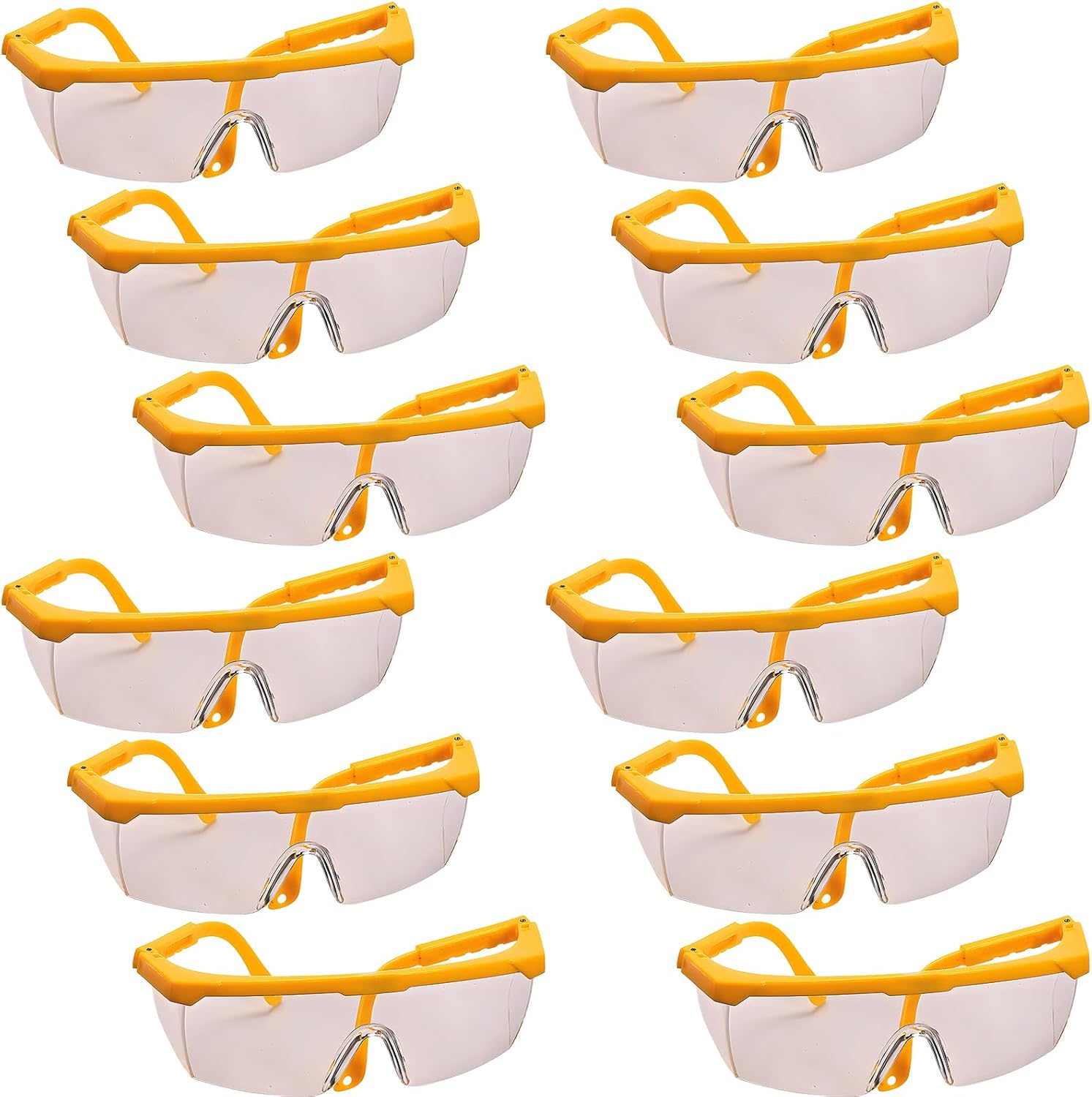 Fun Express Kids Construction Costume Glasses for Birthday - Apparel Accessories - Eyewear - Novelty Glasses - Birthday - VBS Vacation Bible School Supplies/Decor - 12 Pieces