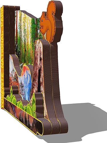 Miniatura 2 de Imán de madera del Parque Nacional Yosemite de Estados Unidos, imanes 3D para nevera, recuerdos coleccionables de viaje, decoraciones hechas a mano,