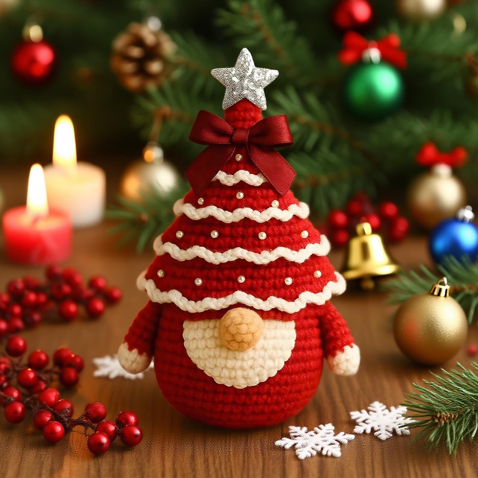 Amazon | クリスマス初心者向け編みぐるみキット | クリスマスツリー