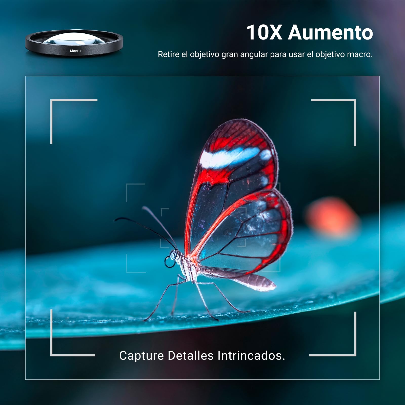 NEEWER Objetivo Gran Angular Compatible con Sony ZV-1 II (ZV-1 M2), 2 en 1 HD 18 mm Gran Angular + 10X Lente Macro Adicional con Tubo Extensión, Montura Bayoneta Accesorios Fotografía, LS-86