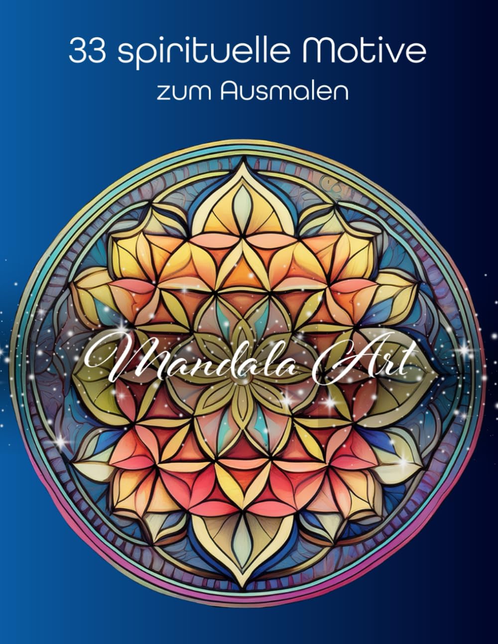 33 spirituelle Motive zum Ausmalen: Mandala Art