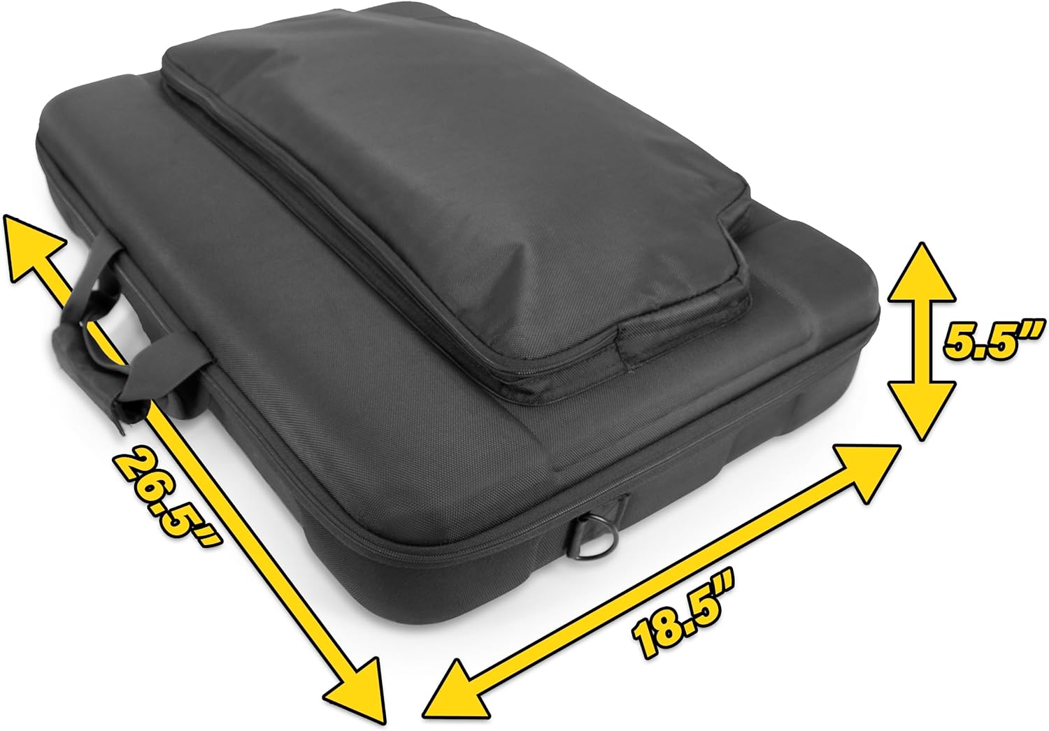 CASEMATIX Travel Case Compatible with Starlink Standard Kit AX Tri Band Router, Cables, Power Supply & More - Impact Resistant, Precision Cut Foam with Separate Accessory Storage and Carry Strap