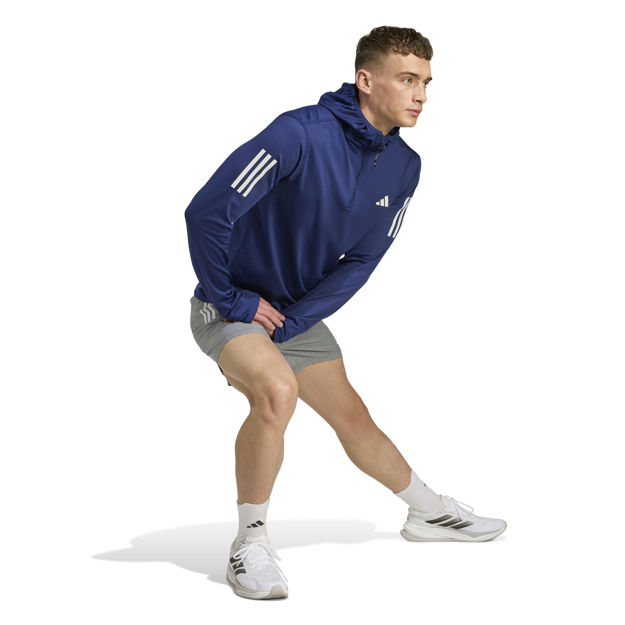 adidas Men's Sudadera de Invierno con Capucha y Cremallera hasta el Pecho Own The Run