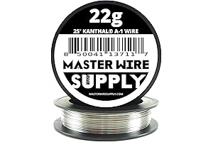 Kanthal A1-25' 22 Gauge Wire for Advanced Power Modes (APM)