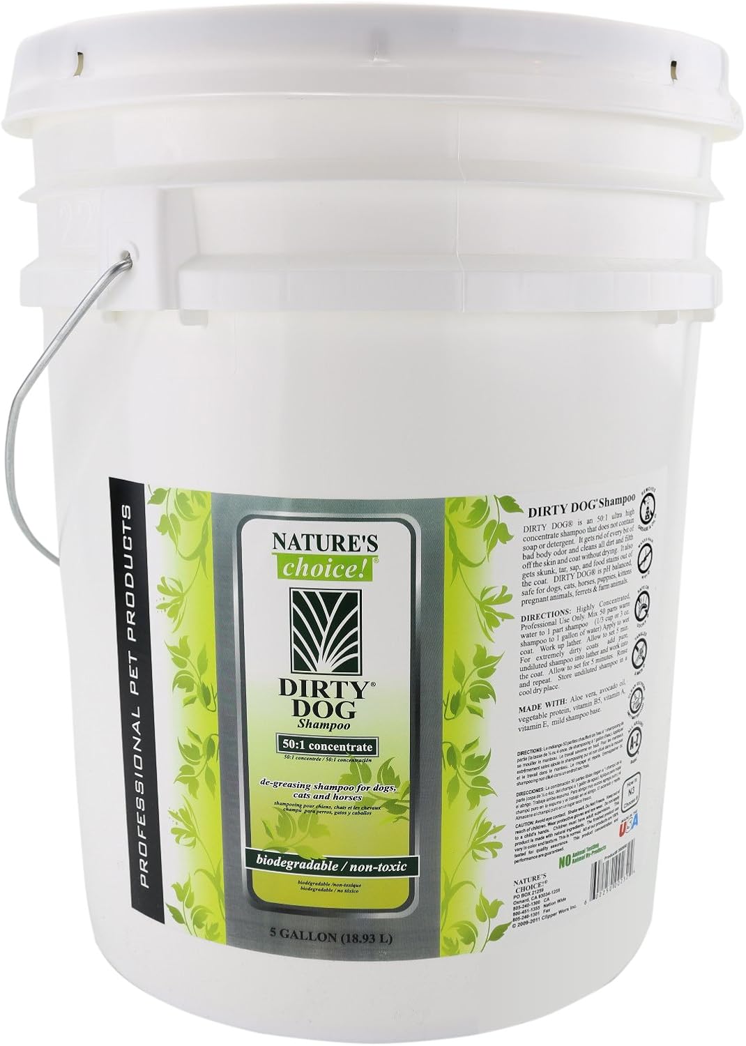 Wild Animal Natures Choice! Dirty Dog Shampoo