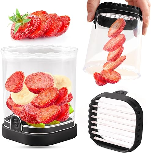 COKSDUPID Coupe à fruits | Trancheuse à fraises | Tranche…