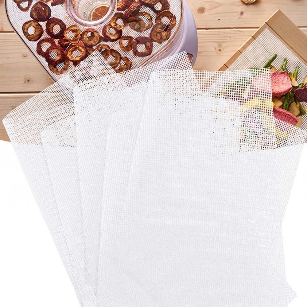 6 Feuilles Déshydrateur Silicone KEYOHOME - 30,5cm Avec Grattoir
