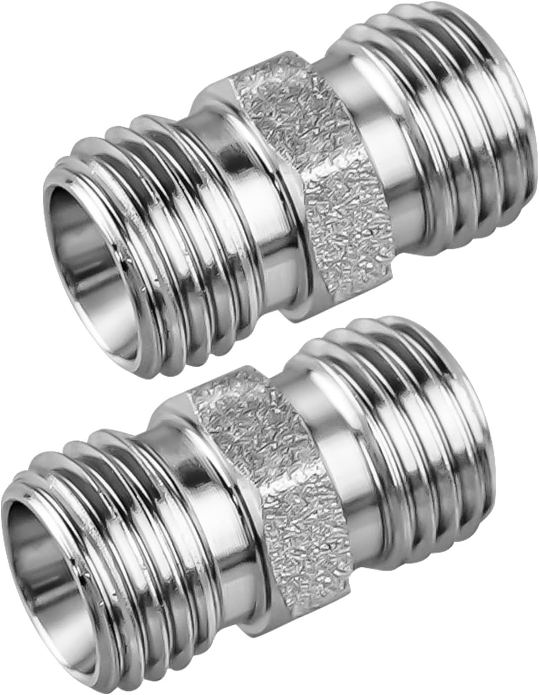 4pcs M14 to M14 Carbon Steel Fittings Adapters Fit for Mini Excavator Adapting, Reducing Or Enlarging Connect Full Port Straight Pipe Fitting Connector