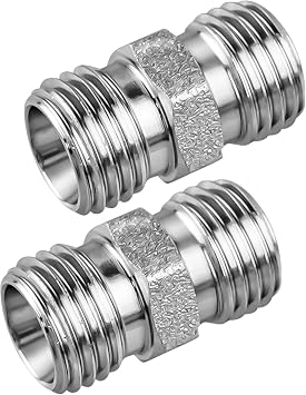 2pcs M14 to M14 Fittings Adapters Fit for Mini Excavator Adaptin