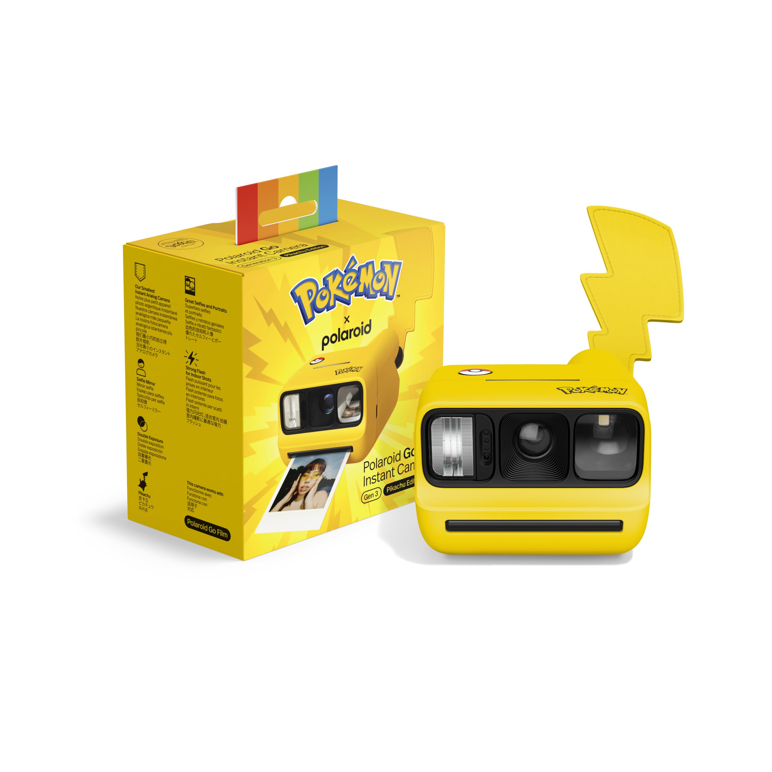 Polaroid Go Gen3 Mini Instant Camera - Pokémon Pikachu Edition (9209)