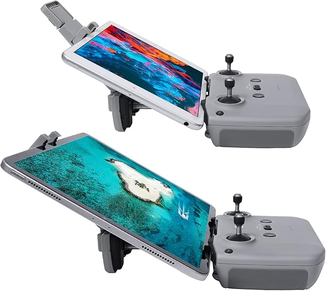 Prodrocam RC Holder Foldable Tablet Holder Compatible with Remote Control for DJI Mini 3 Pro / DJI Air 2 S / Mavic Air 2 / Mini 2, Practical for Storage, Supports Multiple Types of Tablets