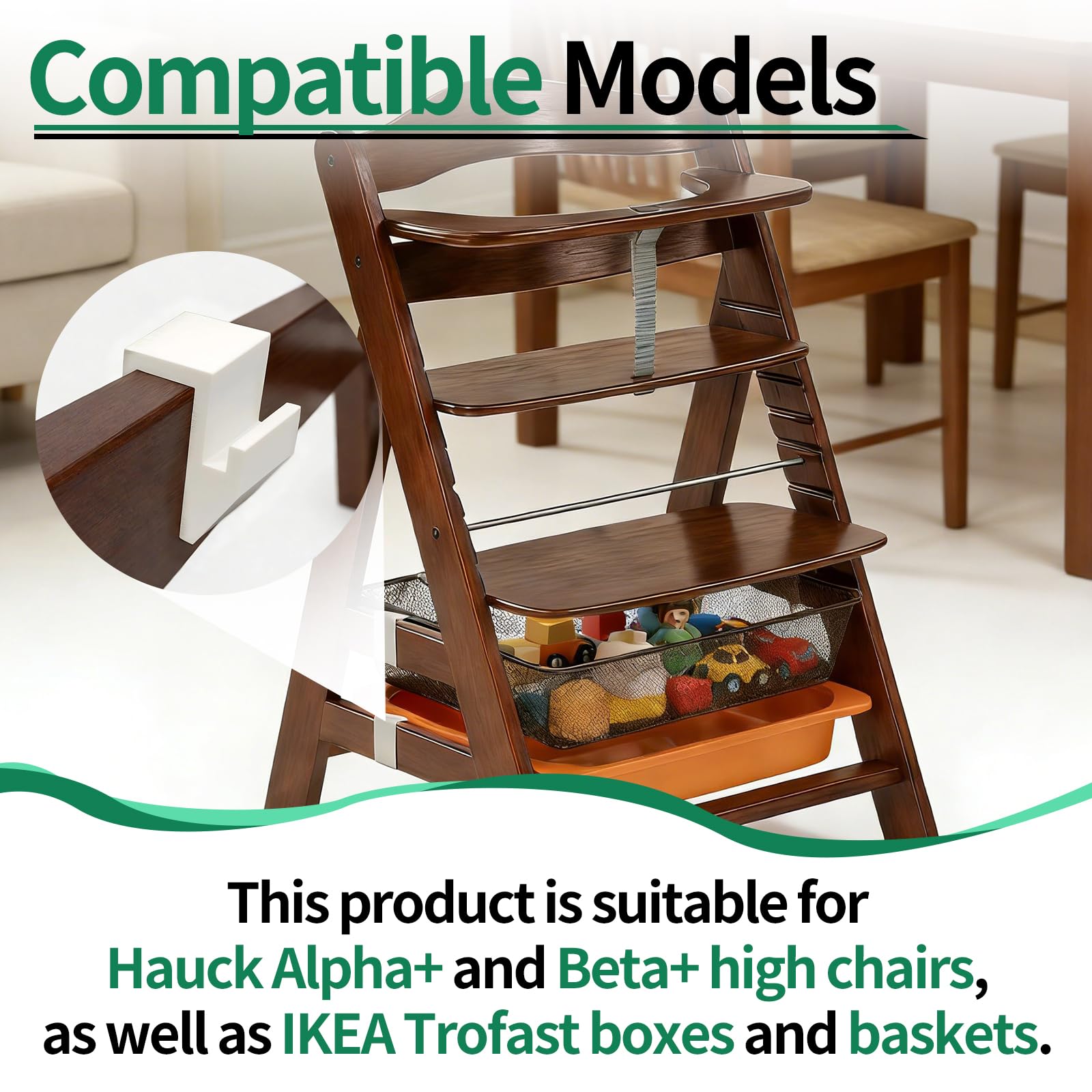Adapter for Hauck High Chair Accessories